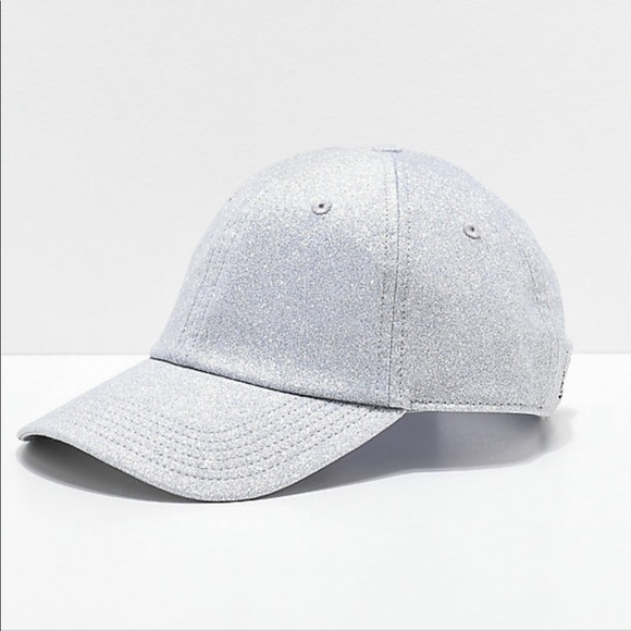 Converse Accessories - Conv&Miley Cyrus Collection Glitter Silver Cap W